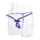 7-Function Silicone Love Rider Lover's Thong - Purple
