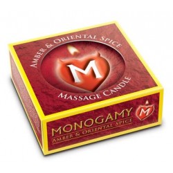 Monogamy Small Massage Candle - Steamy - Amber And Oriental