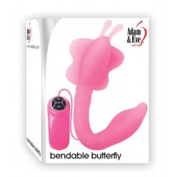 Adam and Eve Bendable Butterfly - Pink 