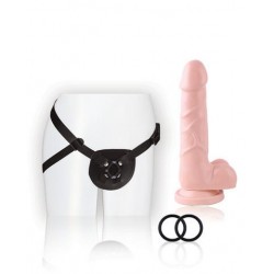 For You Harness Beginners Kit With 7-Inch Cock