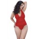 Lace Teddy - Red - Queen Size 