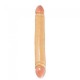 Ivory Duo Smooth Double Dong 12-inch - Ivory 