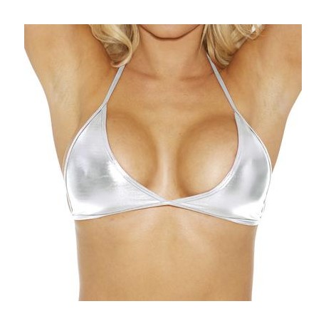 Lam Shakira Top - Silver - One Size 