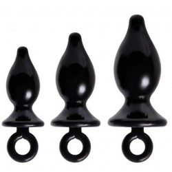 Adam and Eve Anal Trainer Kit - Black 