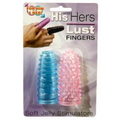 His and Hers Lust Fingers Blue and Pink
