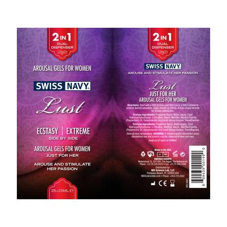 Swiss Navy Lust 2 in 1 50 Ml 