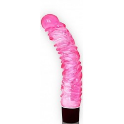 Wavy Touch-Me Penis - Pink