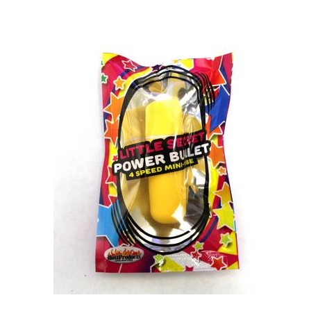 Little Secret Power Bullet 4-speed Mini Vibe - Each - Assorted 