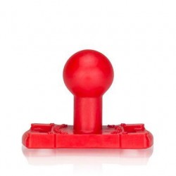 Trainer Buttplug a 1.4 Inch - Small - Red 