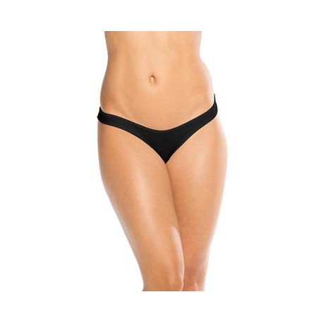Scrunch Back Bikini Bottom - Black - One Size 