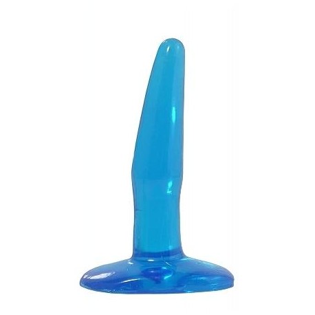 Basix Rubber Works - Mini Butt Plug - Blue