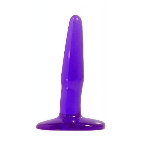 Basix Rubber Works - Mini Butt Plug - Purple
