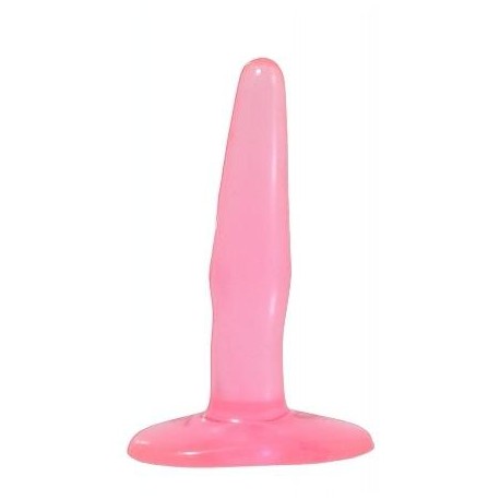 Basix Rubber Works - Mini Butt Plug - Pink