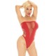Cocolicious Meshy Temptation Bodysuit - Red - One Size 