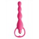 Climax Silicone Vibrating Anal Beads - Pink