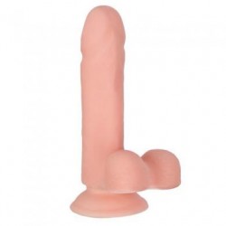 Pure Skin Player Dong With Suction Cup 5.25-inch - Ivory