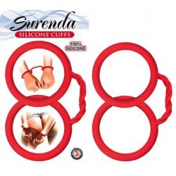 Surenda Silicone Cuffs - Red 