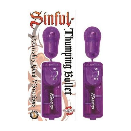 Sinful Thumping Bullet - Purple 