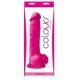 Colours Pleasures Dildo 8-inch - Pink 
