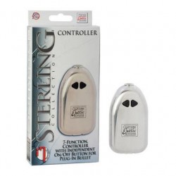 Sterling Collection 7-Function Controller With Independent On/Off Button Bullet 