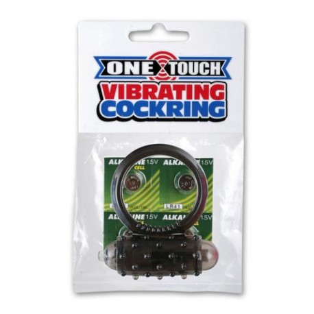 Mini One-Touch Cock Ring - Smoke