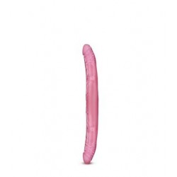 B Yours 16" Double Dildo - Pink 
