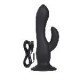 Rechargeable Love Rider Wireless Pleaser - Black 