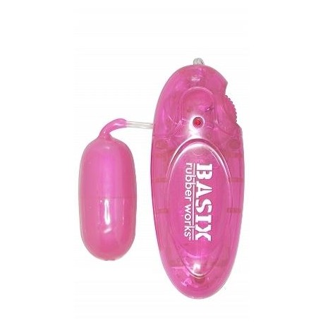 Basix Rubber Works Jelly Egg - Pink