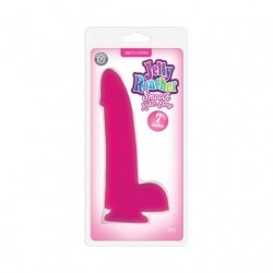 Jelly Rancher Smooth Rider Dong - 7 Inches - Pink 