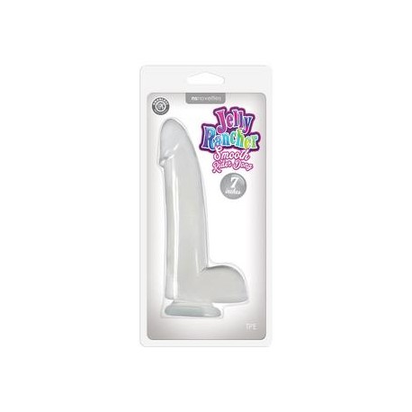 Jelly Rancher Smooth Rider Dong - 7 Inches - Clear 