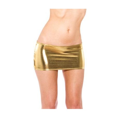 Lam Skirt - Gold - One Size 