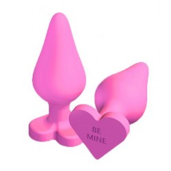 Naughty Candy Heart - Be Mine - Pink