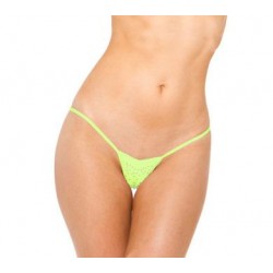 V-front Thong - Neon Green - One Size 