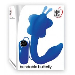 Adam and Eve Bendable Butterfly - Blue 