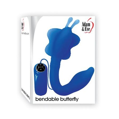 Adam and Eve Bendable Butterfly - Blue 