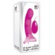 Adam and Eve Silicone G-spot Touch Finger Vibrator - Pink 
