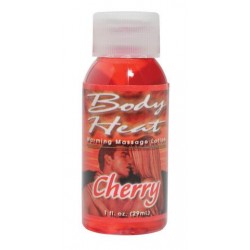 Body Heat Warming Massage Lotion Cherry - 1 oz.