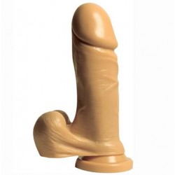 Lifeforms Big Boy with Balls and Suction Cup 7 Inch - Flesh 