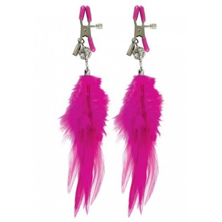 Fetish Fantasy Series Fancy Feather Nipple Clamps
