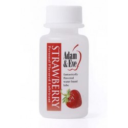 Adam and Eve Flavored Lubricant - Strawberry - 1 oz. 