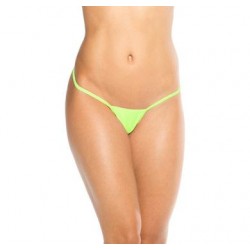 Cover Strap Thong - Neon Green - One Size 