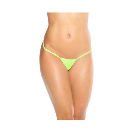 Cover Strap Thong - Neon Green - One Size 