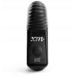 XM+ 9X Rechargeable Finger Vibe Silk - Black
