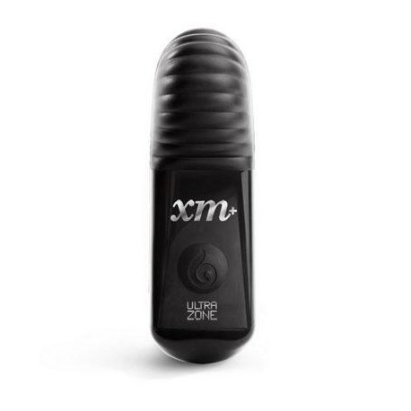 XM+ 9X Rechargeable Finger Vibe Silk - Black