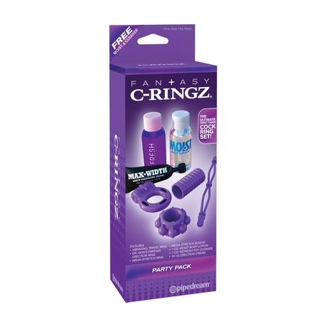 Fantasy C-ringz Party Pack - Purple 