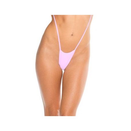Suspender Thong - Baby Pink - One Size 