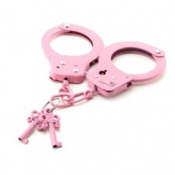 Fetish Fantasy Series Metal Handcuffs - Pink