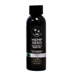 Lavender Hemp Seed Massage Oil - 2 Oz. 