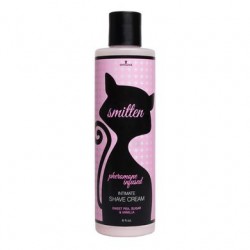 Smitten Pheromone Infused Intimate Shave Cream - Vanilla ,sugar,& Sweet Pea - 8 Fl.oz.