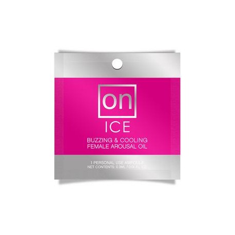 On Ice Buzzing & Cooling Female Arousal Oil - 0.01 Oz. 